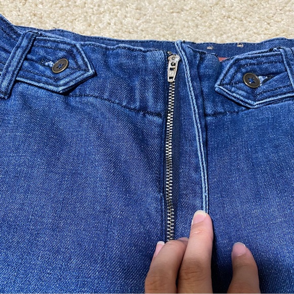 Anthropologie Pilcro High Rise Bootcut Jeans Denim Blue Size 26 Western Rodeo - Picture 4 of 14